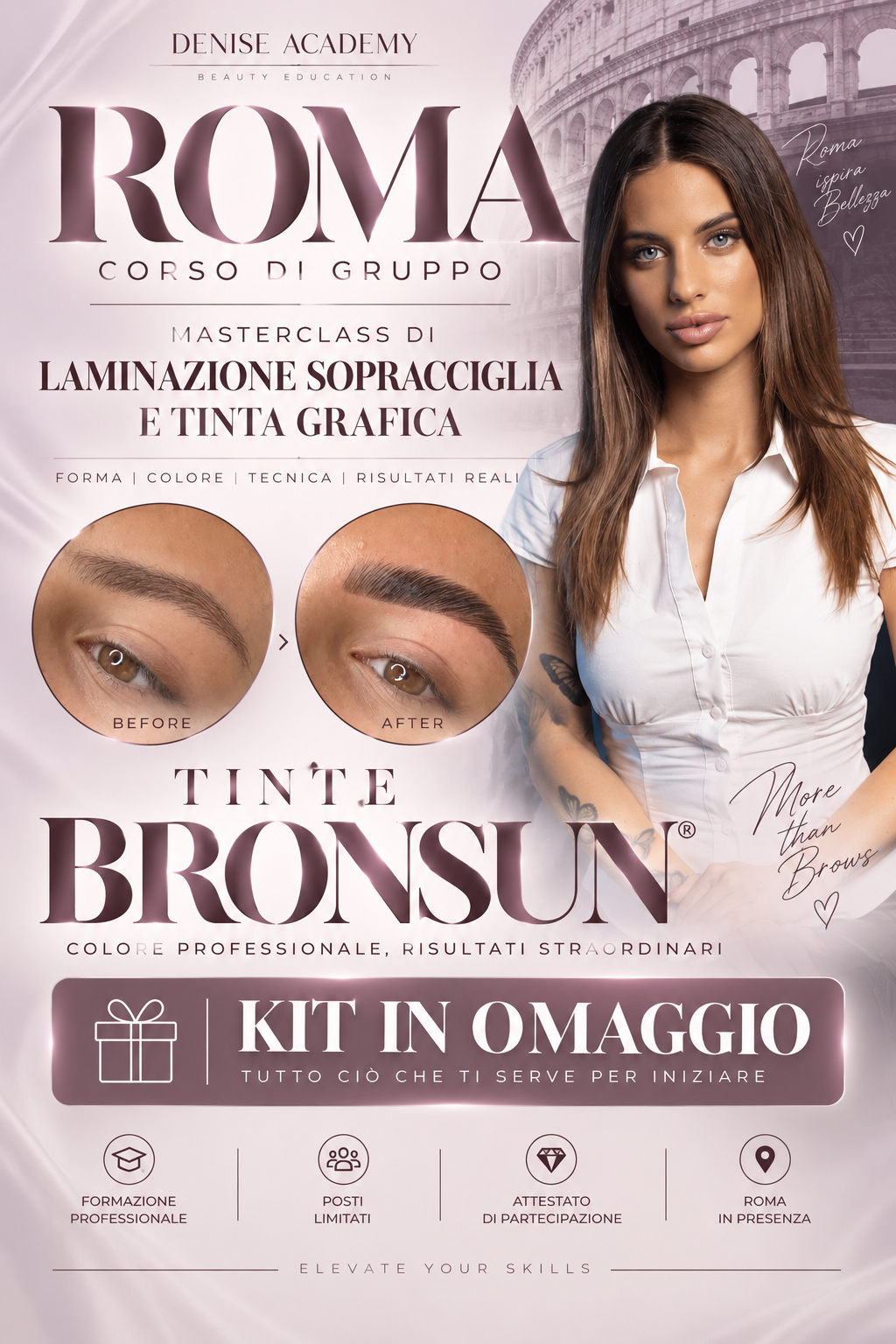 Corso Brows Trend in presenza a Roma – Denise Academy