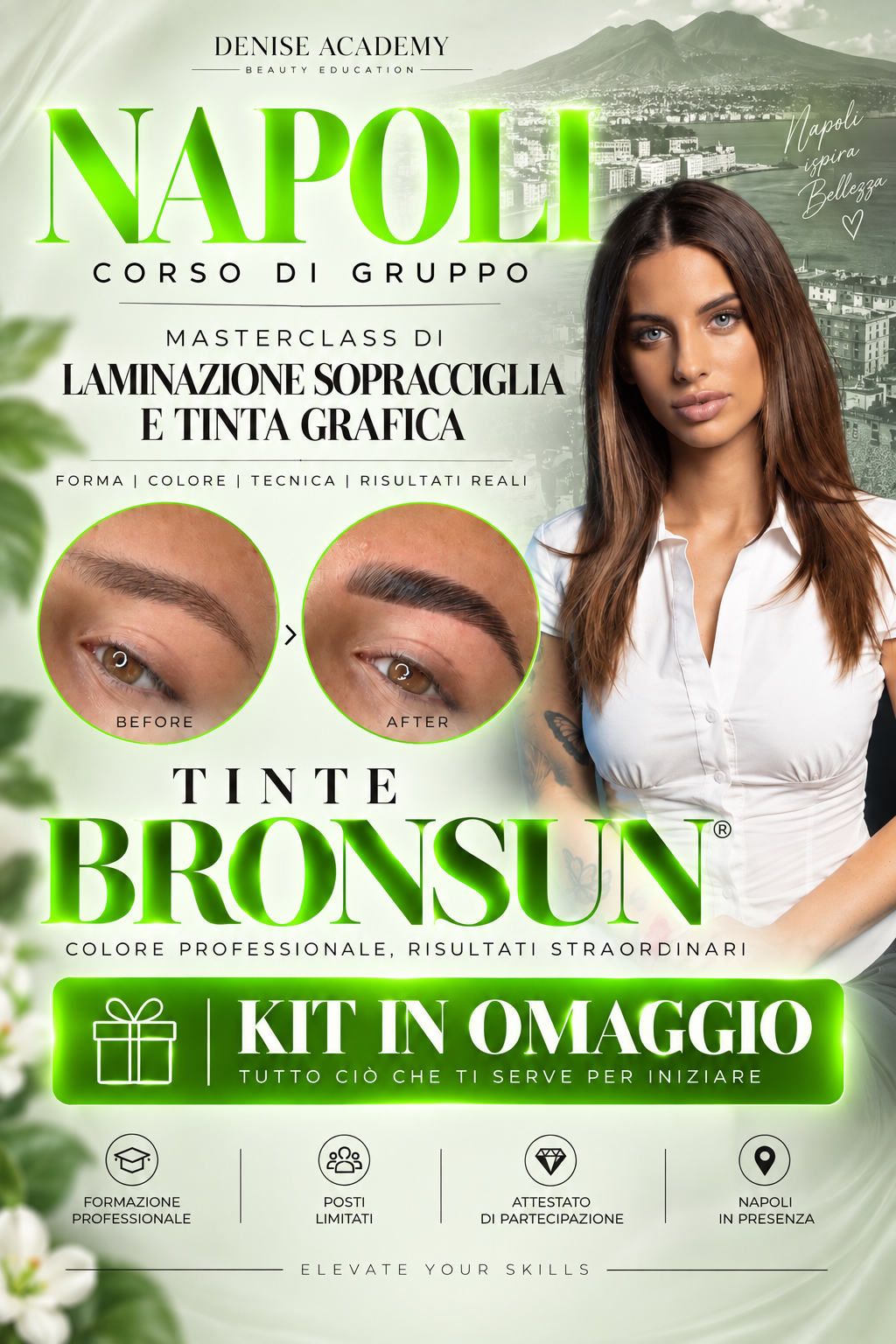 Corso Brows Trend in presenza a Napoli – Denise Academy