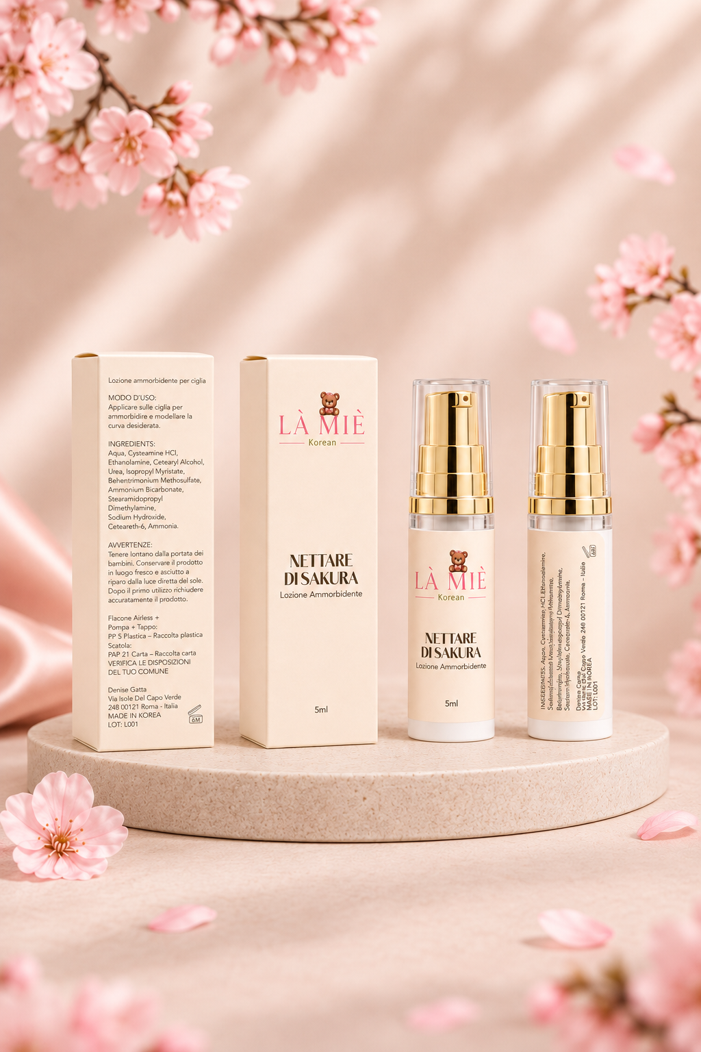 NETTARE DI SAKURA Lozione ammorbidente