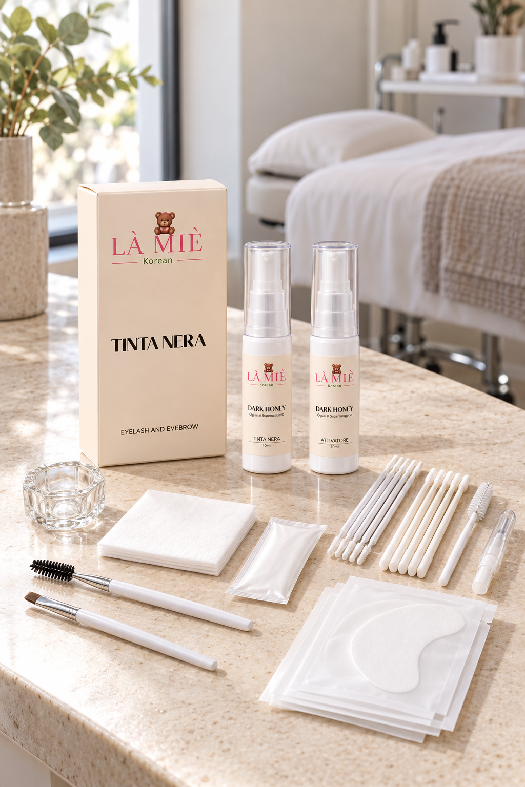 TINTA Nera LÀ MIÈ – ambientazione nello studio beauty