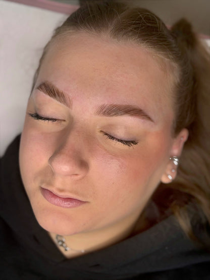 Brows Trend Masterclass: Diventa una Specialista in Laminazione Avanzata e Design con Tinte Grafiche