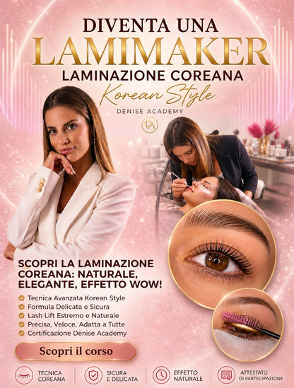 Masterclass Laminazione Coreana: Il Metodo "Korean Style"