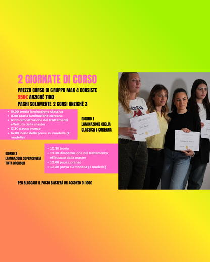 Diventa Lamimaker - 3 corsi in 1 (in presenza a Roma)