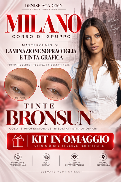 Corso Brows Trend in presenza a Milano – Denise Academy