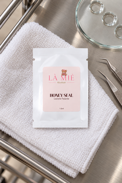 Bustina HONEY SEAL LÀ MIÈ – preparazione della postazione professionale