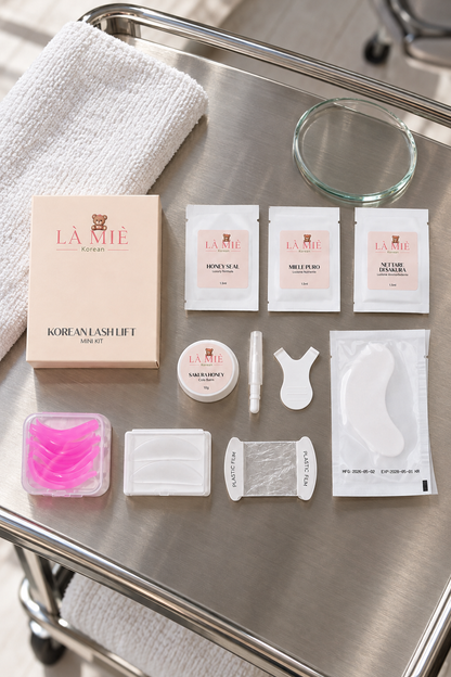 MINI KIT Laminazione Koreana LÀ MIÈ – preparazione della postazione professionale