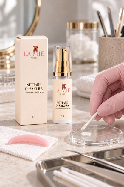 NETTARE DI SAKURA Lozione ammorbidente LÀ MIÈ – utilizzo e preparazione professionale